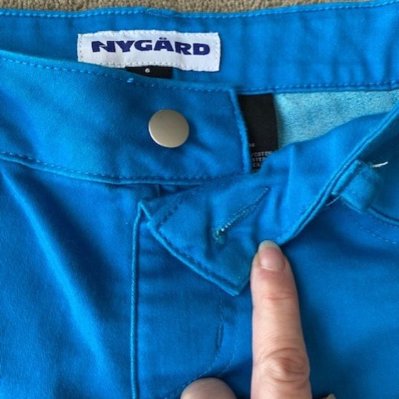 Nygard Turquoise Blue Stretchy Jeans - Picture 5 of 6